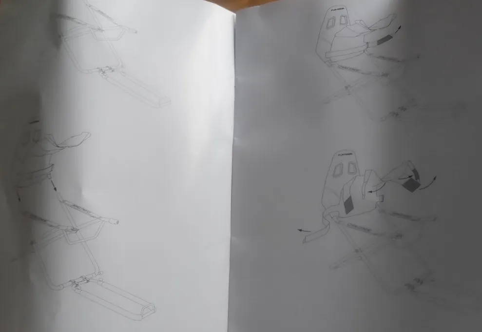 説明書はグローバル仕様の図解だけのパターン